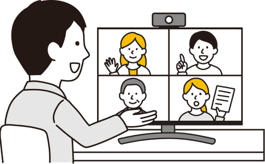 つながるオフィス　テレワーク